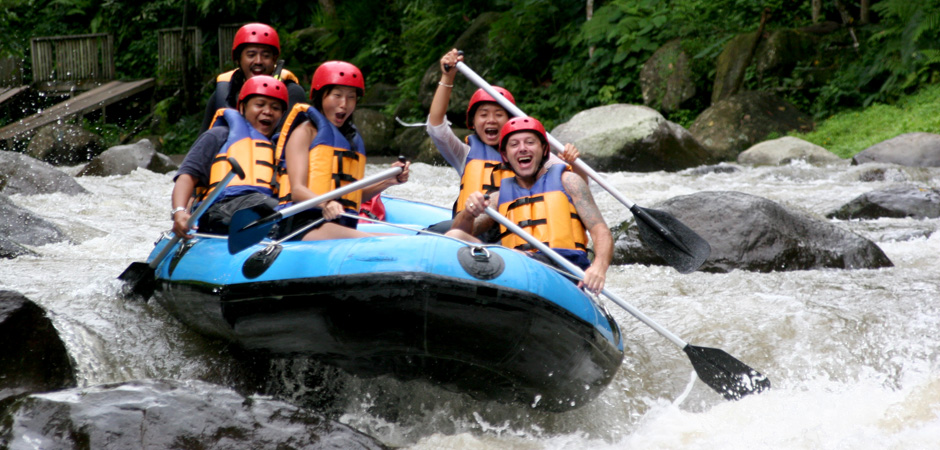 Bali Elephant Ride and Water Rafting Tours