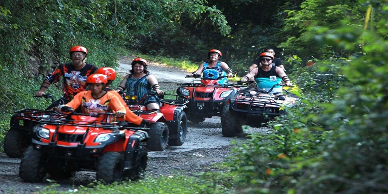 Bali ATV ride and Bali Safari Marine Park Tour