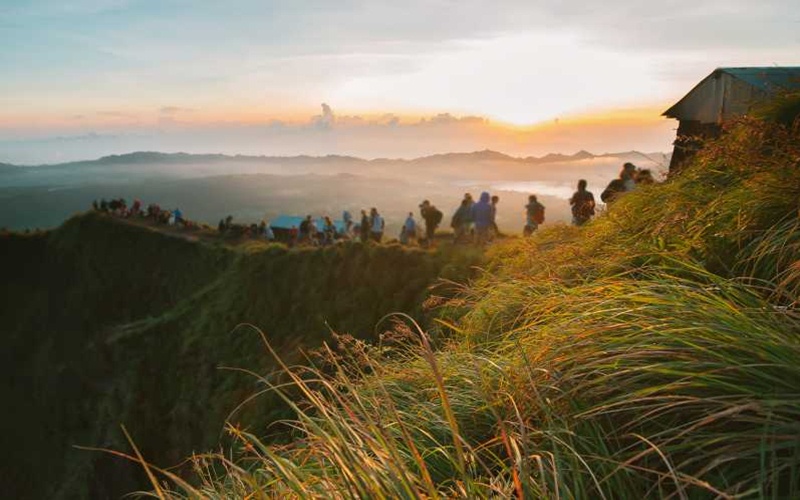 Mount Batur Sunrise Trekking and Batur Natural Hot Spring Tour Package